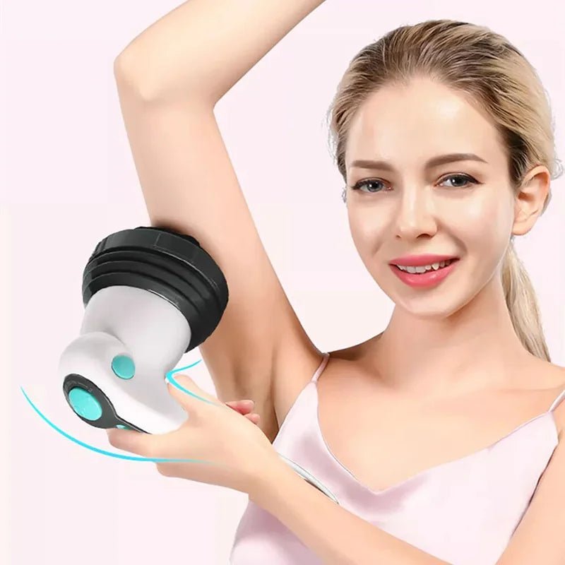 CelluFree Pro - Anti - Cellulite Gerät - fördert Durchblutung, Fettabbau & Hautelastizität - Körperstraffung & Tiefenmassage - für Nacken, Taille, Rücken, Po & Beine - épure paris