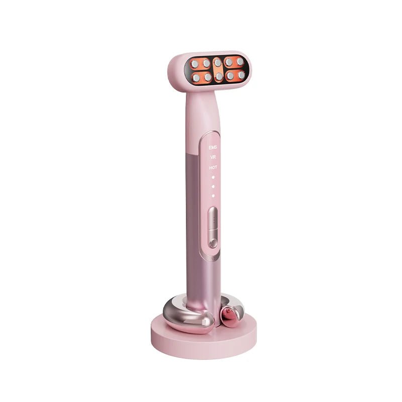 DermaGlow - Premium EMS & LED Hautpflegegerät - reduziert Augenringe, Tränensäcke & dunkle Ringe - Anti - Aging Wirkung - épure paris