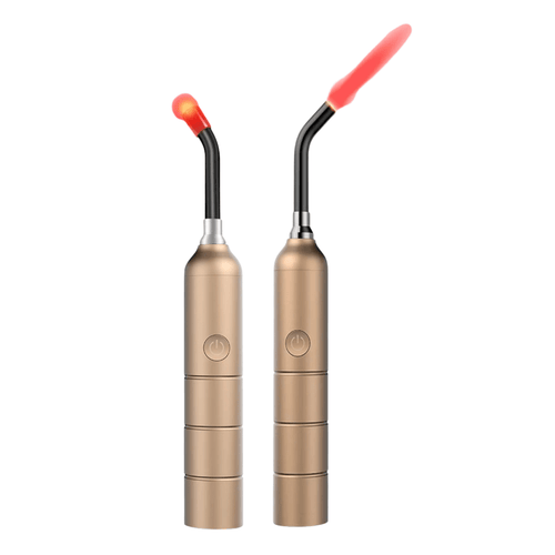 DermaRelief - Rotlicht - & Infrarot - Stab für Kältebläschen, Hautirritationen, Muskel - & Gelenkbeschwerden - gegen Herpes & Aphten - épure paris