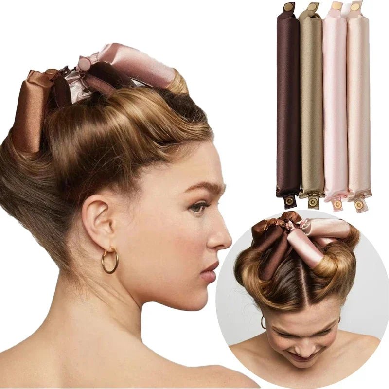 DreamCurl - Haarband aus Seide - natürliche Curls, keine Haarschäden, bequem beim Schlafen - ohne Hitze, kein Frizz & kein Haarbruch - geeignet für alle Haartypen - épure paris