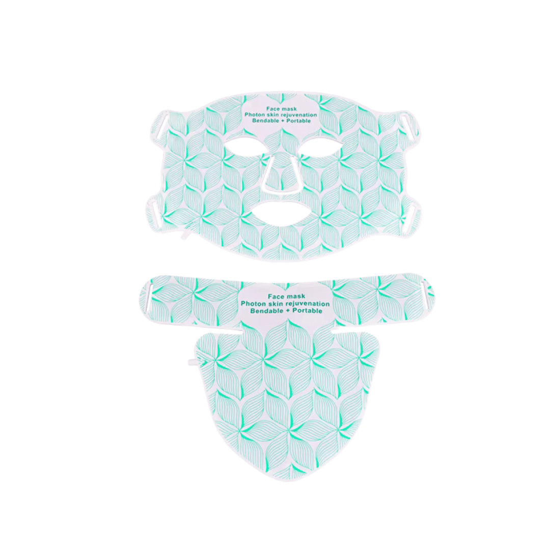FaceGlow LED Maske – 8 - in - 1 EMS Lichttherapie – Anti - Aging, Aknebehandlung, Hautstraffung & strahlender Glow - Effekt - épure paris