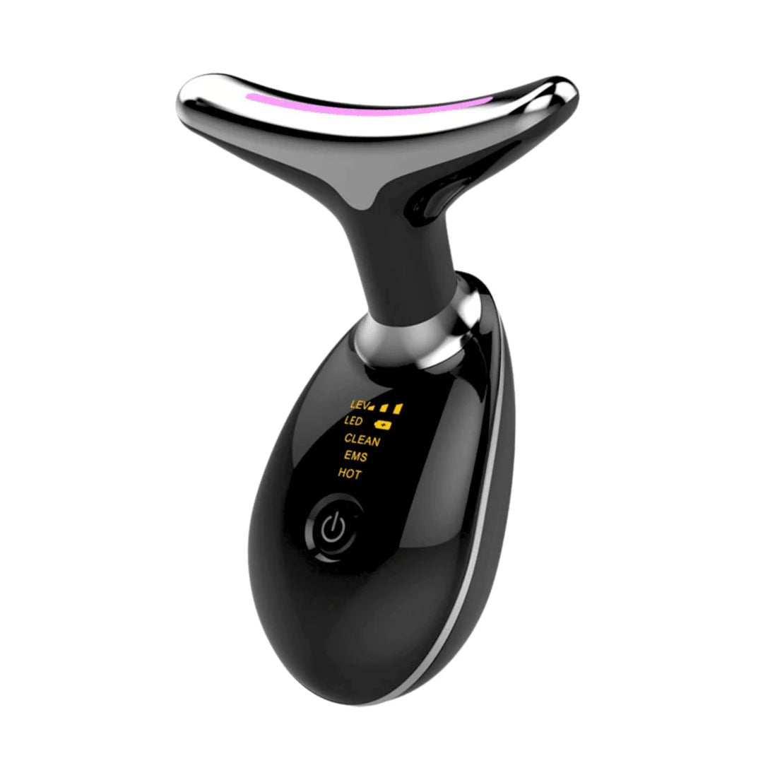 GlowLift - EMS & LED Hautpflegegerät für Gesicht & Hals - Gegen Falten, Doppelkinn & müde Haut - épure paris