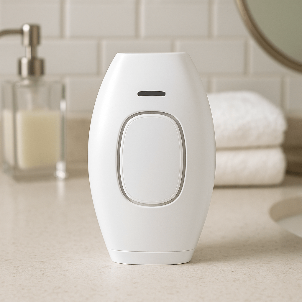 GlowSkin - IPL Haarentfernungsgerät - dauerhafte Haarentfernung, schmerzfrei & sicher - für sensible Haut & alle Körperbereiche - épure paris