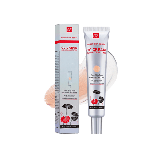 GlowTone - CC Cream korrigierende Tagescreme - korrigiert Unreinheiten, spendet Feuchtigkeit - langhaftend, schweißresistent - Make - up & Hautpflege - épure paris