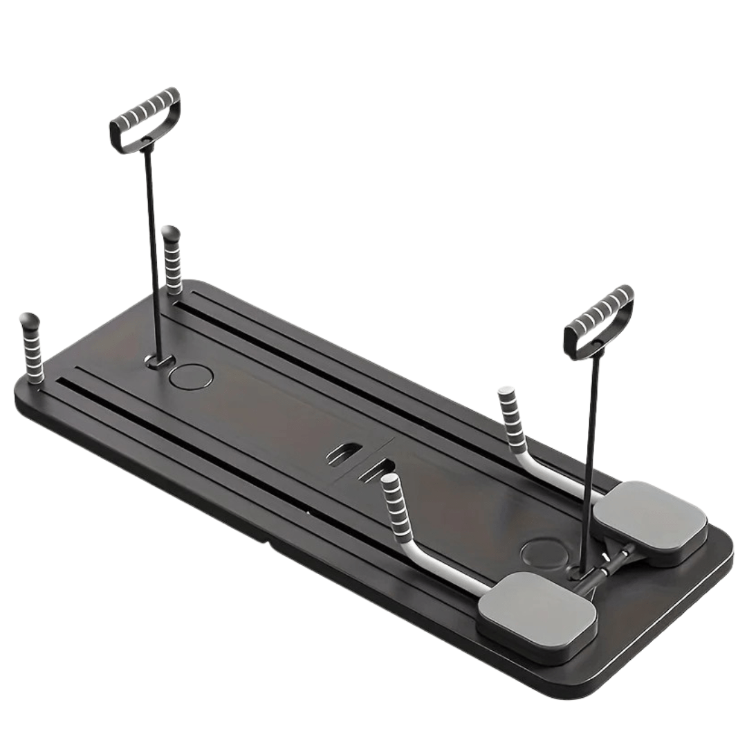 HomeFit - Pilatesgerät Reformer Set - für effektives Core - Training, Muskelstraffung & Ganzkörper - Workouts - Multifunktionales Ganzkörper - Fitnessgerät Multifunktional - épure paris
