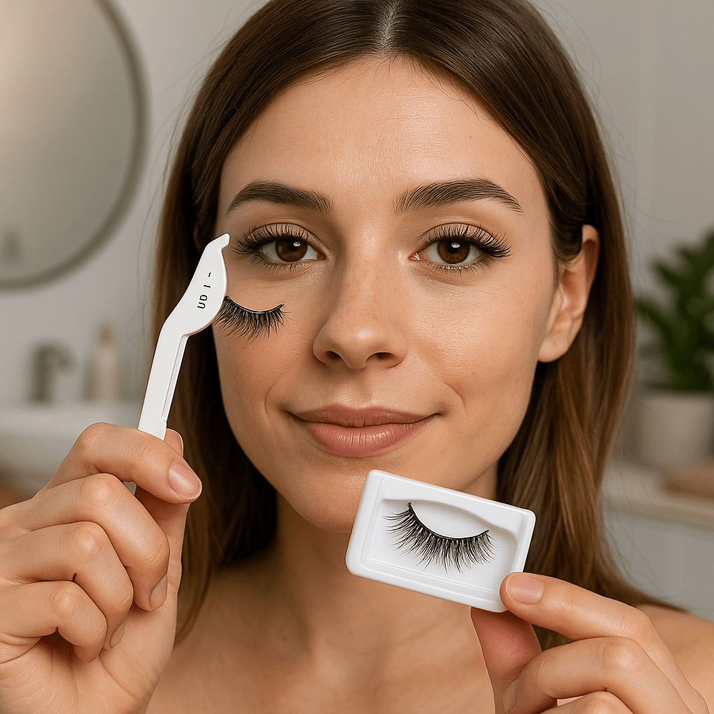 LashNova - magnetische Wimpern im Set - natürlich geschwungen, hochwertig, wiederverwendbar, wasserresistent & komfortabel - kein Kleber nötig - épure paris