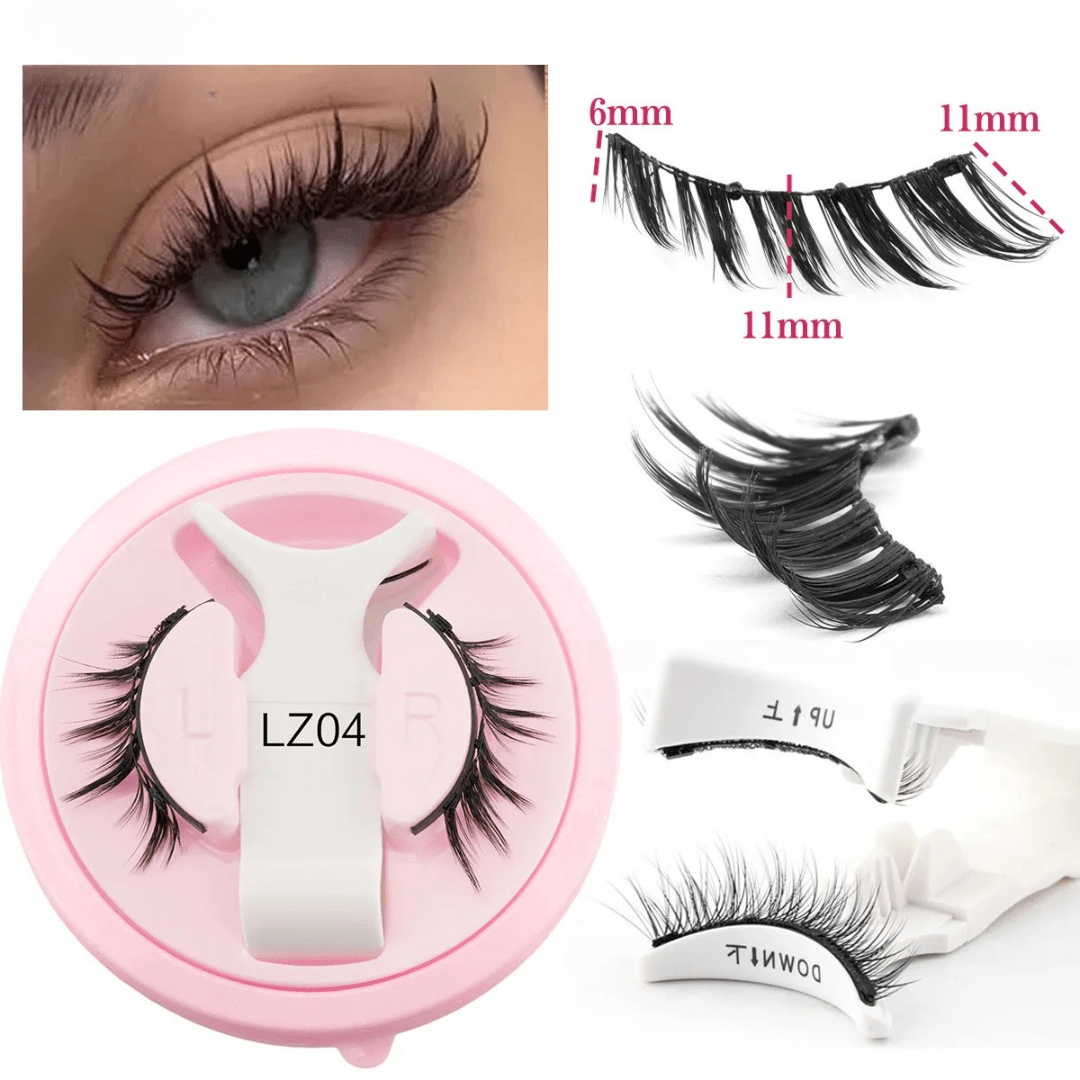 LashNova - magnetische Wimpern im Set - natürlich geschwungen, hochwertig, wiederverwendbar, wasserresistent & komfortabel - kein Kleber nötig - épure paris