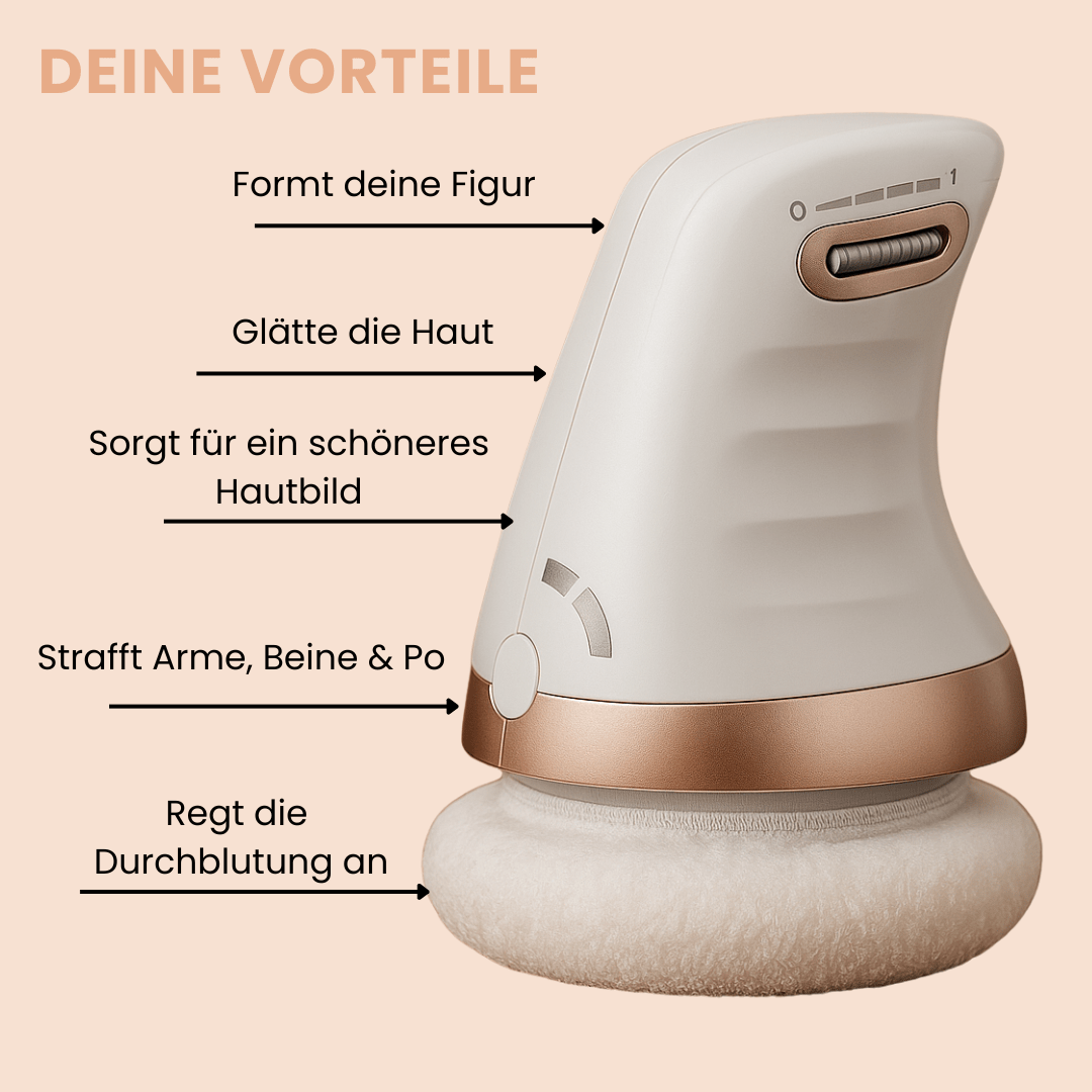 LymphLift Pro – 5 - in - 1 Massagegerät zur Lymphdrainage & Entgiftung – reduziert Wassereinlagerungen, Schwellungen & strafft die Haut - épure paris