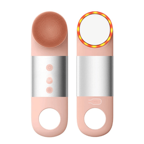 NovaClean - Silikon - Gesichtsbürste mit Vibration, Kalt - /Warm - Funktion & LED – für porentiefe Reinigung, Hautverjüngung & sanfte Anti - Aging - Pflege - épure paris