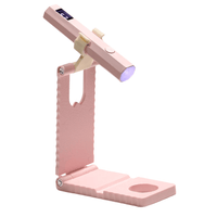 Pink mit Standfuß