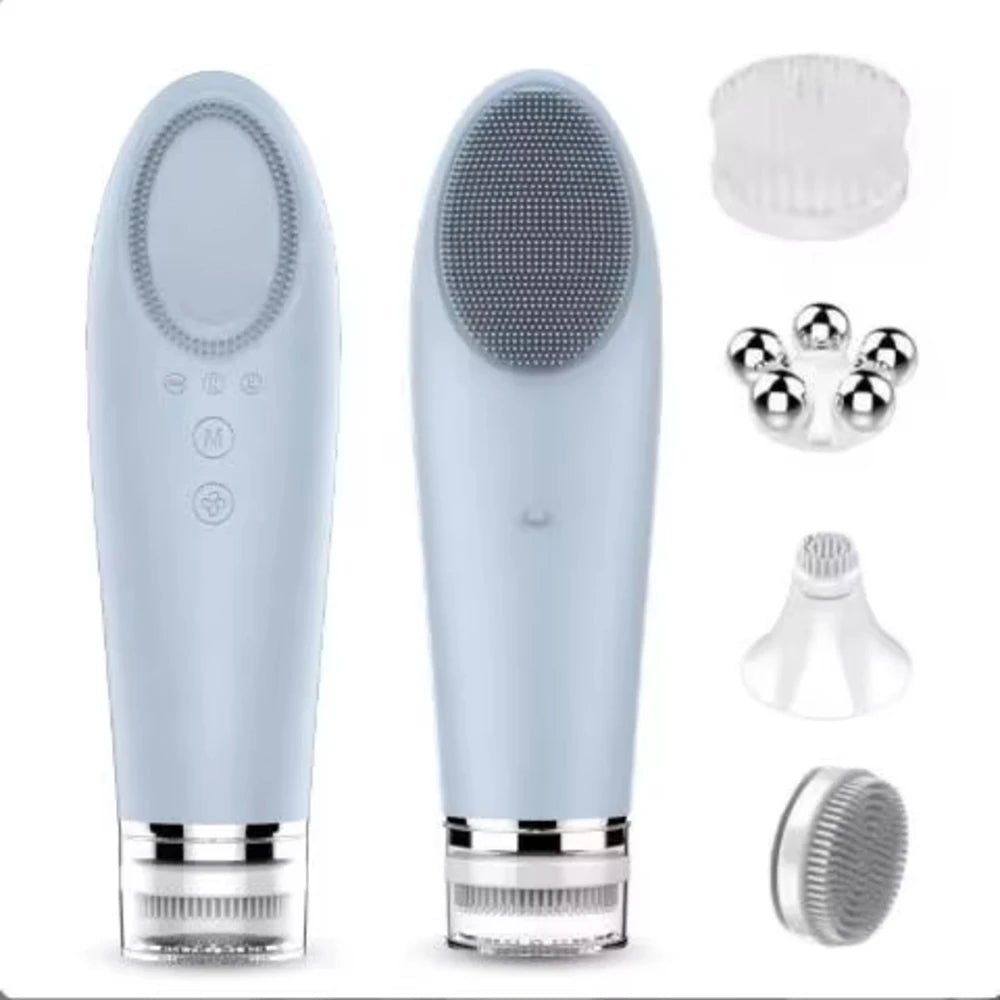 NovaSculpt – 2 - in - 1 Gesichtsmassage - & Reinigungsgerät für straffe Haut, Lymphdrainage & Anti - Aging – reduziert Augenringe & Falten, formt Gesichtskonturen - épure paris