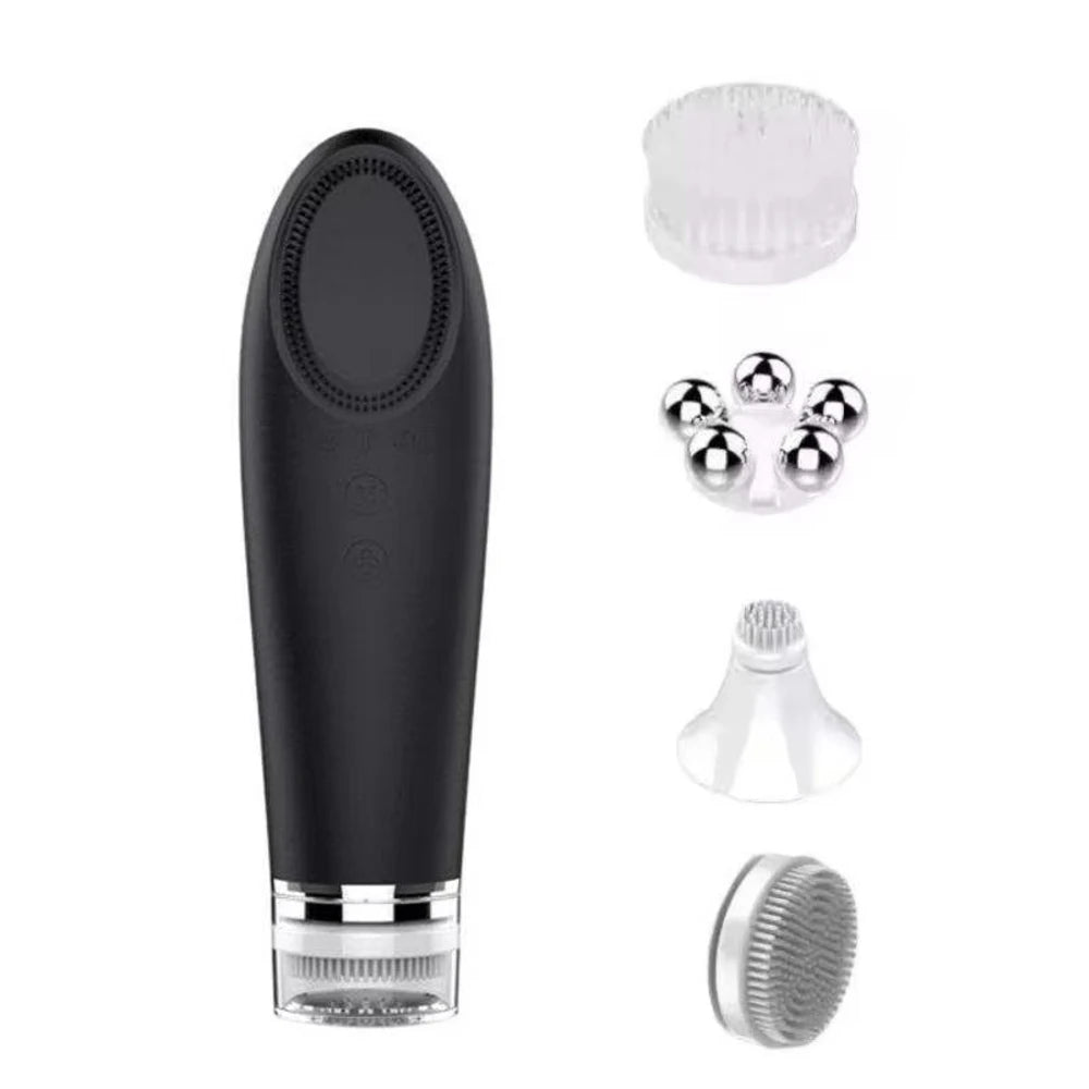 NovaSculpt – 2 - in - 1 Gesichtsmassage - & Reinigungsgerät für straffe Haut, Lymphdrainage & Anti - Aging – reduziert Augenringe & Falten, formt Gesichtskonturen - épure paris
