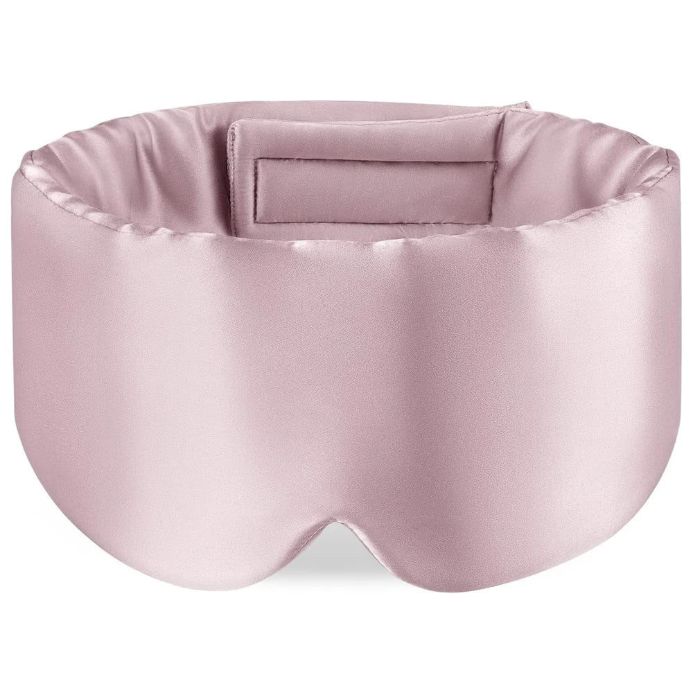 PureDream - Premium Schlafmaske aus Maulbeerseide - blockiert Licht vollständig, ultraleicht, hautfreundlich & perfekt für empfindliche Haut - Tiefschlaf & Erholung - épure paris