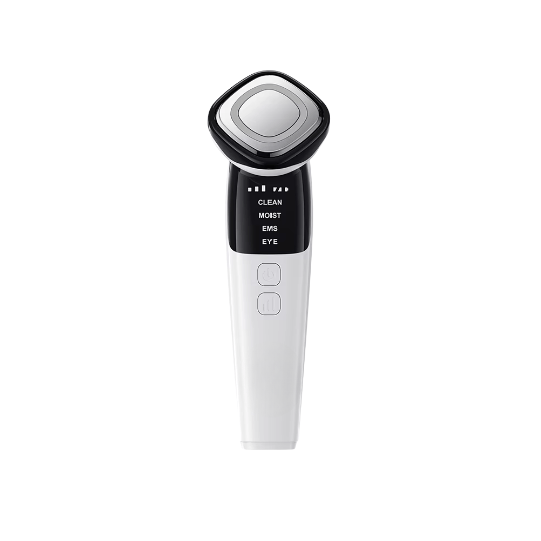 PureGlow Lite – EMS & Vibrations - Gesichtspflegegerät für Hautstraffung & Augenlifting – Revitalisiert müde Haut & reinigt porentief - épure paris