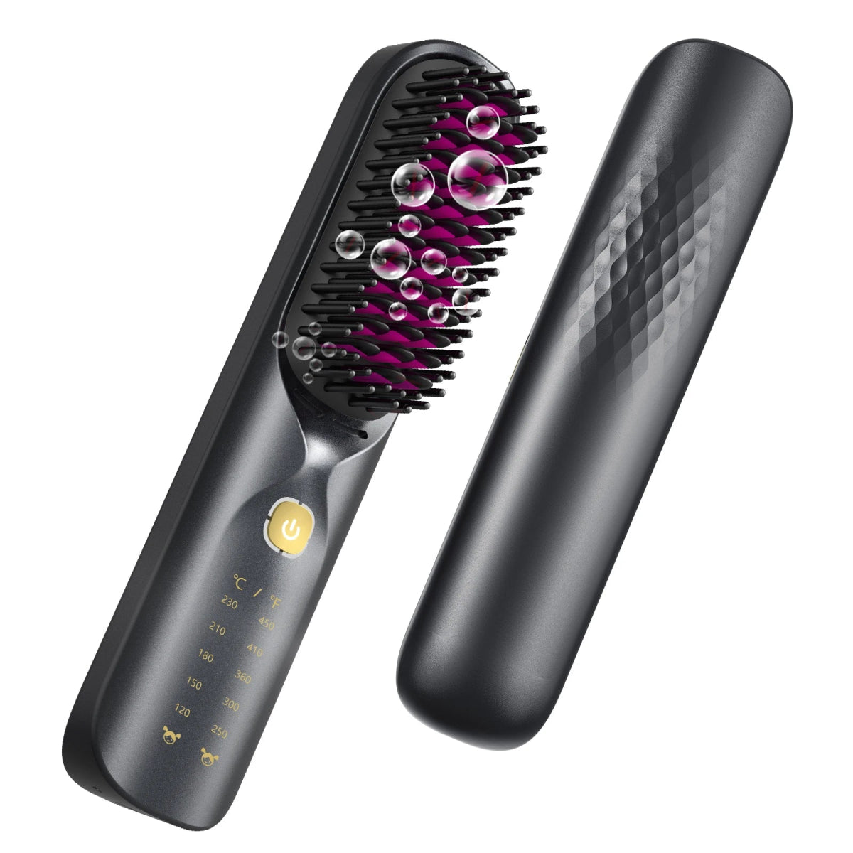 PureStyle Pro - kabelloser Haarglätter mit Ionen - Technologie & Akku - glattes Haar, seidige Längen, Finish, stark gegen Frizz & sanft zum Haar - zuhause oder unterwegs - épure paris