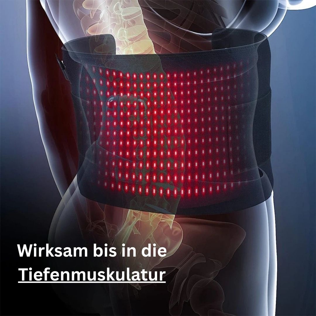 ThermoRelief Pro - Infrarot Rotlicht - Thermopad - reduziert gezielt Schmerzen, Verspannungen & fördert Durchblutung - für chronische Schmerzen & Muskelkater - ganzheitliches Wohlbefinden - épure paris