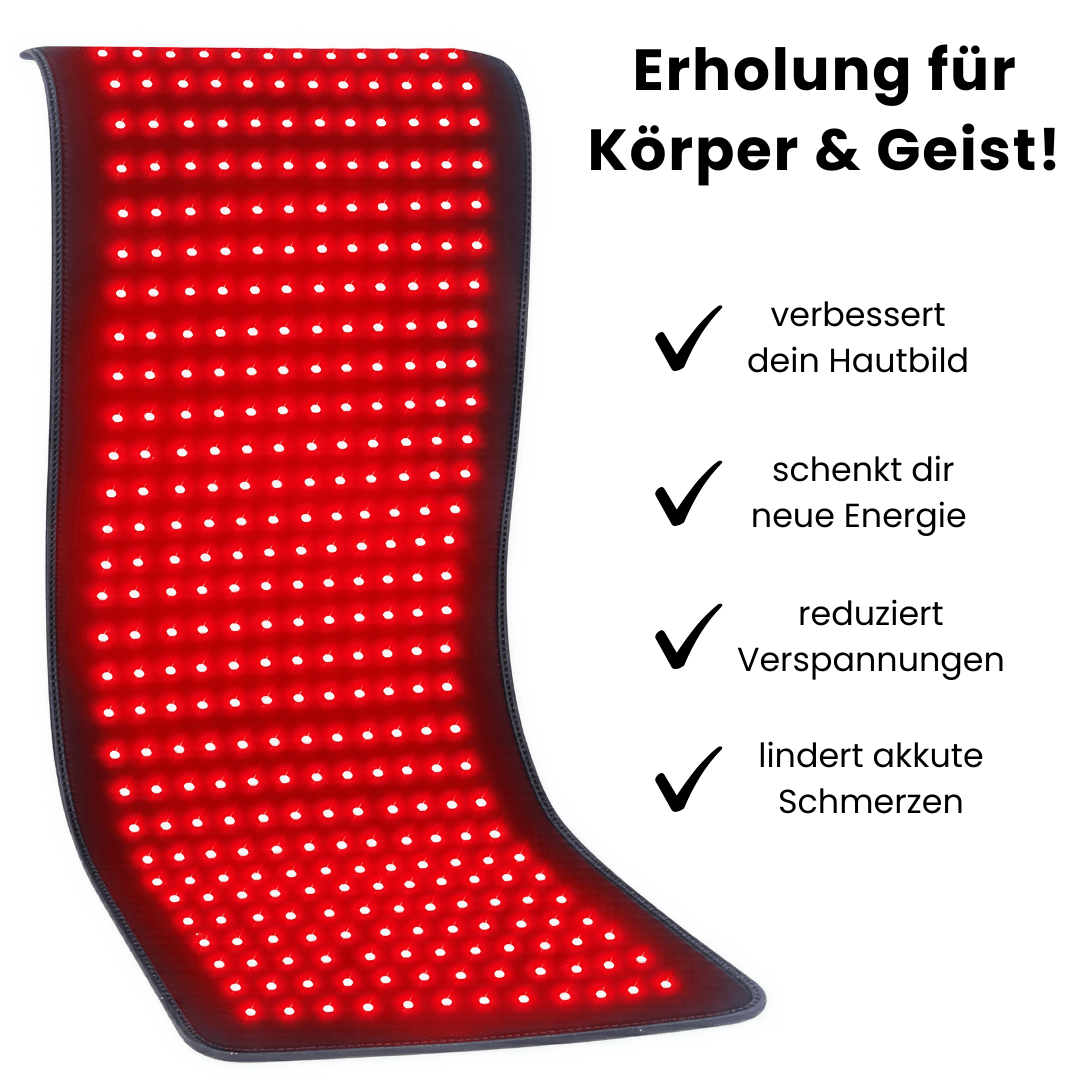 ThermoRelief Pro - Infrarot Rotlicht - Thermopad - reduziert gezielt Schmerzen, Verspannungen & fördert Durchblutung - für chronische Schmerzen & Muskelkater - ganzheitliches Wohlbefinden - épure paris