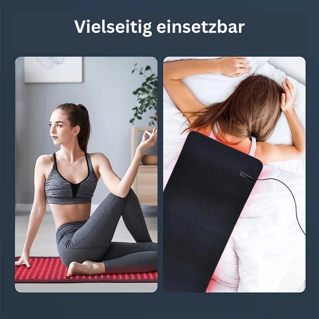ThermoRelief Pro - Infrarot Rotlicht - Thermopad - reduziert gezielt Schmerzen, Verspannungen & fördert Durchblutung - für chronische Schmerzen & Muskelkater - ganzheitliches Wohlbefinden - épure paris
