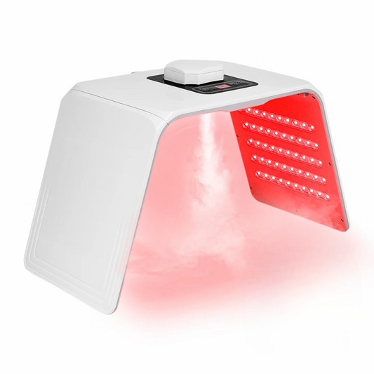 LumiTherm Pro - 7-in-1 Lichttherapie-Gerät mit Nano-Dampf - für Feuchtigkeit & strahlende Haut, Anti-Falten, Porenverfeinerung & Kollagen-Booster