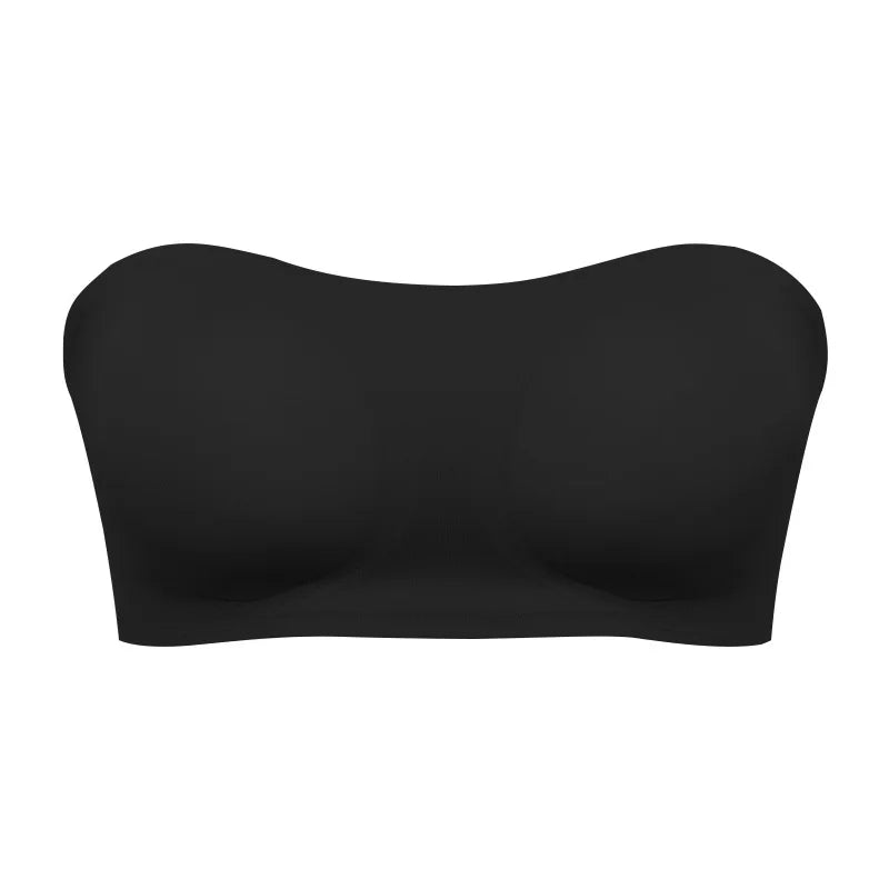 BellaForme - trägerloser Seamless BH - mit Frontverschluss & ohne Bügel - perfekt für Tops, Kleider & Off - Shoulder - Looks - atmungsaktiv & mit verstellbaren Trägern - épure paris