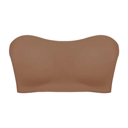 BellaForme - trägerloser Seamless BH - mit Frontverschluss & ohne Bügel - perfekt für Tops, Kleider & Off - Shoulder - Looks - atmungsaktiv & mit verstellbaren Trägern - épure paris