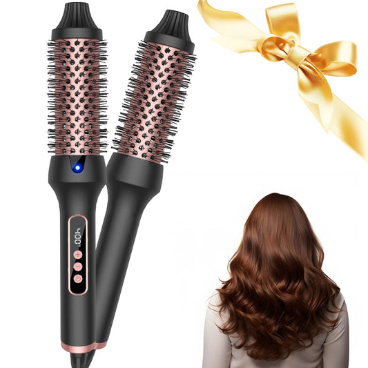 CurlHair Pro - Ionen - Warmluftbürste - Haarglätter & Lockenstyler für Volumen, Wellen & seidigen Glanz - Anti - Frizz - jeden Haartyp - Styling wie im Salon - épure paris