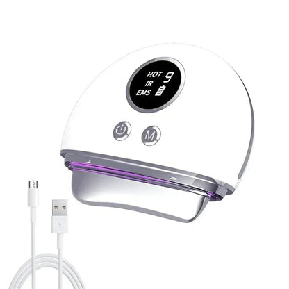 DermaLift - Gua Sha 4 - in - 1 Hautpflegegerät mit EMS & Wärme - Anti - Aging, Gesichtskontur, Lymphdrainage & straffe Hautpflege - épure paris