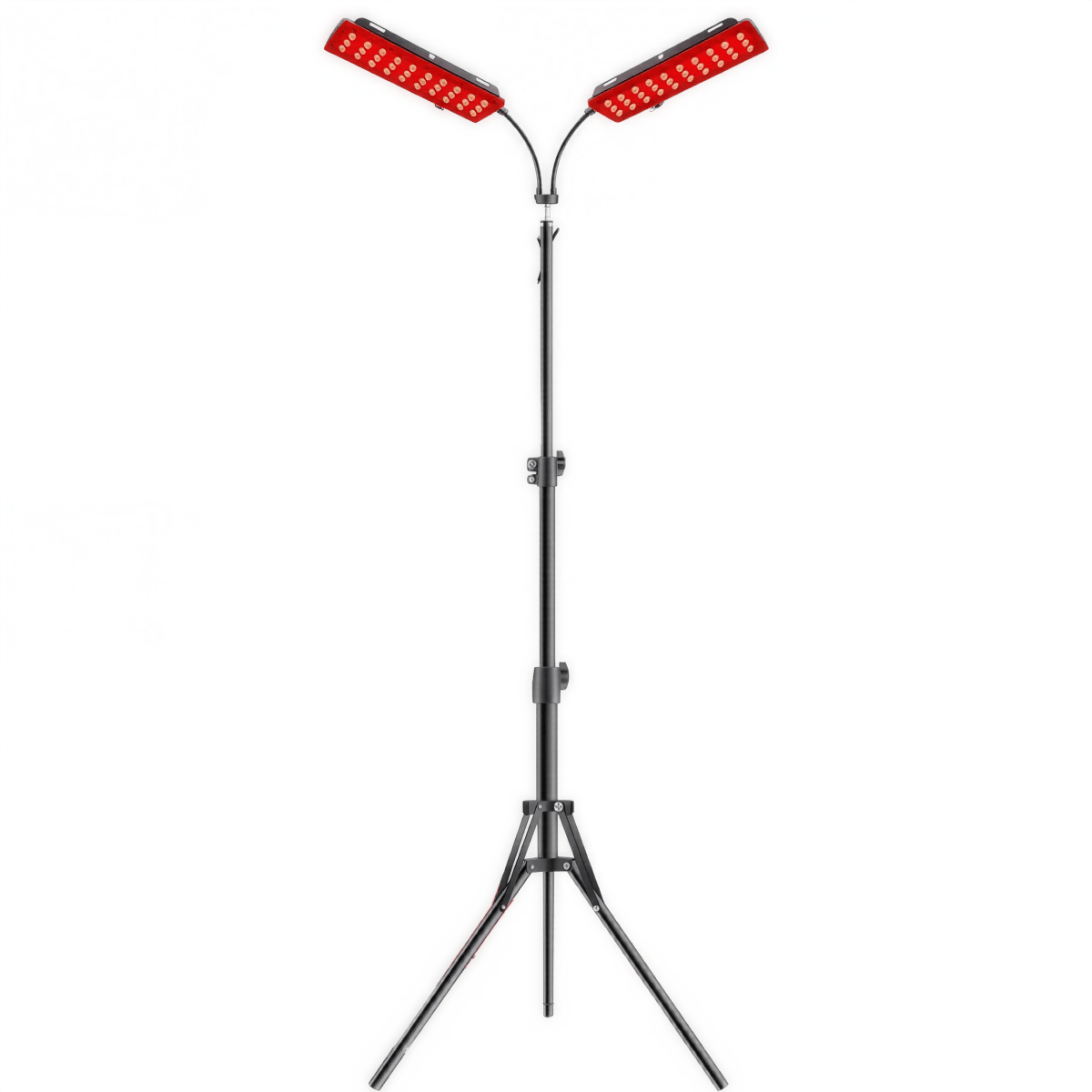 DualRed - Doppelkopf Rotlicht & Infrarot Lampe - Ganzkörper - Therapie gegen Schmerzen, Verspannungen & für gesunde Haut - épure paris
