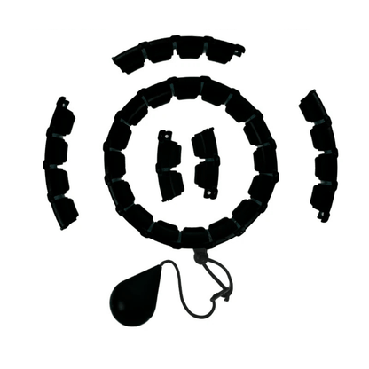 FitHoop - verstellbarer Hula Hoop Reifen mit Gegengewicht - formt Taille, stärkt Core - Muskulatur & fördert die Fettverbrennung - Gewichtsverlust & Muskelaufbau - épure paris
