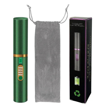GlamBrush Pro - 2 - in - 1 Kabelloser Haarglätter & Lockenstab - glattes Haar oder weiche Locken - Anti - Frizz - Technologie, Ionenfunktion & wiederaufladbar - kompakt für unterwegs - épure paris