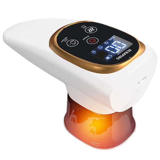 GlowCup Pro - EMS Schröpf - & Massagegerät - Muskelentspannung, Lymphdrainage, Hautstraffung & lindert Schmerzen - Tiefenwärme, Cellulite - Behandlung & Gua Sha Effekt - épure paris