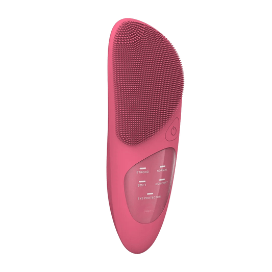 GlowFusion - 2 - in - 1 – Gesichtsreinigungs - & Augenmassagegerät - für gesunde, jugendliche Haut, glatten & frischen Teint - reduziert Augenringe, entfernt Schmutz & Make - up - Reste - épure paris