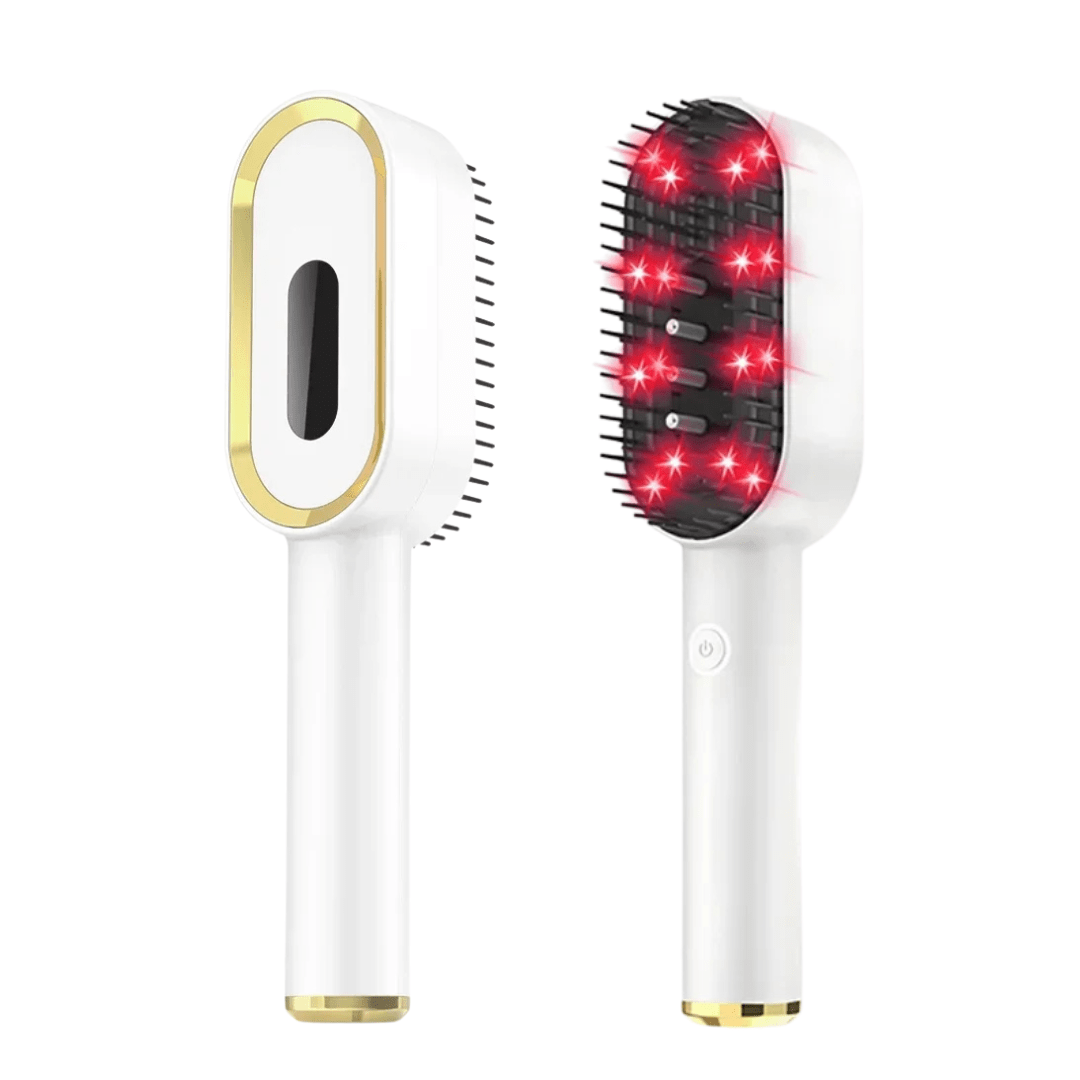 HairLuxe Pro - 3in1 LED & EMS Haarwachstumsbürste - gegen Haarausfall & dünnes Haar - unterstützt gesundes Haarwachstum & Kopfhautelastizität - durchblutungsfördernde Lichttherapie - épure paris