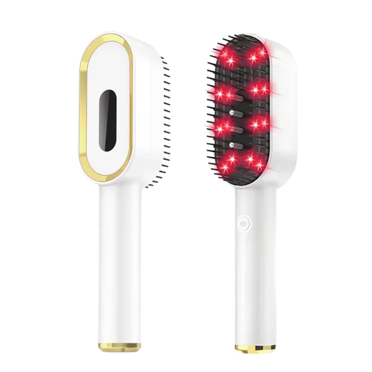 HairLuxe Pro - 3in1 LED & EMS Haarwachstumsbürste - gegen Haarausfall & dünnes Haar - unterstützt gesundes Haarwachstum & Kopfhautelastizität - durchblutungsfördernde Lichttherapie - épure paris