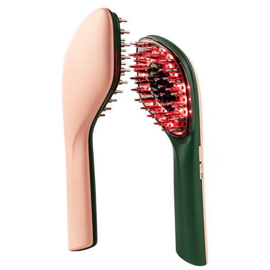 HairVital Deluxe - EMS & Rotlicht Haarwachstumsbürste - stärkt Haarwurzeln, aktiviert Haarwachstum & fördert Durchblutung der Kopfhaut - reduziert Haarausfall - épure paris