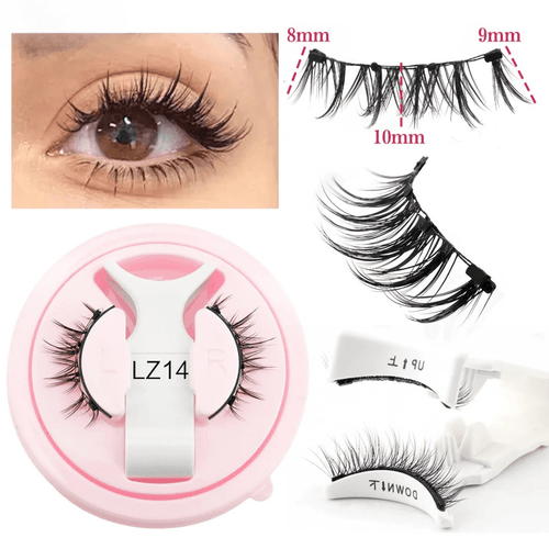LashNova - magnetische Wimpern im Set - natürlich geschwungen, hochwertig, wiederverwendbar, wasserresistent & komfortabel - kein Kleber nötig - épure paris