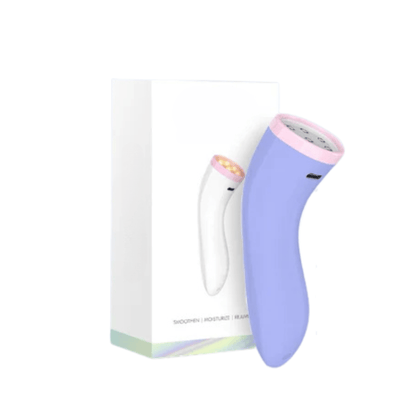 LumiDerma - Lichttherapiegerät EMS & LED - gegen Akne, Hautunreinheiten & Falten - reine, glatte Haut & fördert Zellregeneration - Anti - Aging - épure paris