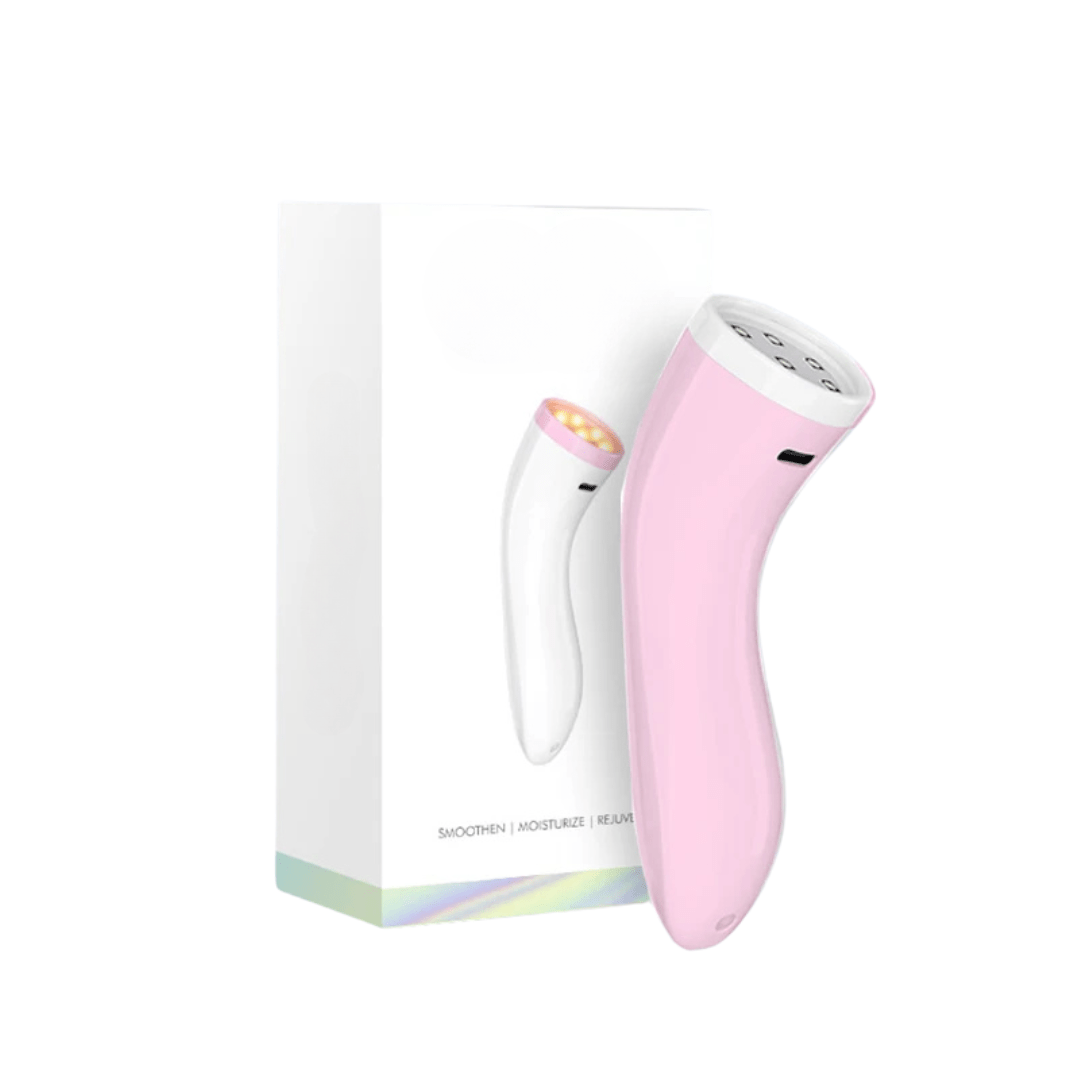 LumiDerma - Lichttherapiegerät EMS & LED - gegen Akne, Hautunreinheiten & Falten - reine, glatte Haut & fördert Zellregeneration - Anti - Aging - épure paris