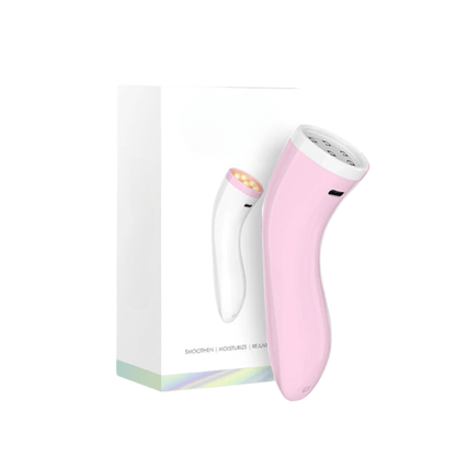 LumiDerma - Lichttherapiegerät EMS & LED - gegen Akne, Hautunreinheiten & Falten - reine, glatte Haut & fördert Zellregeneration - Anti - Aging - épure paris