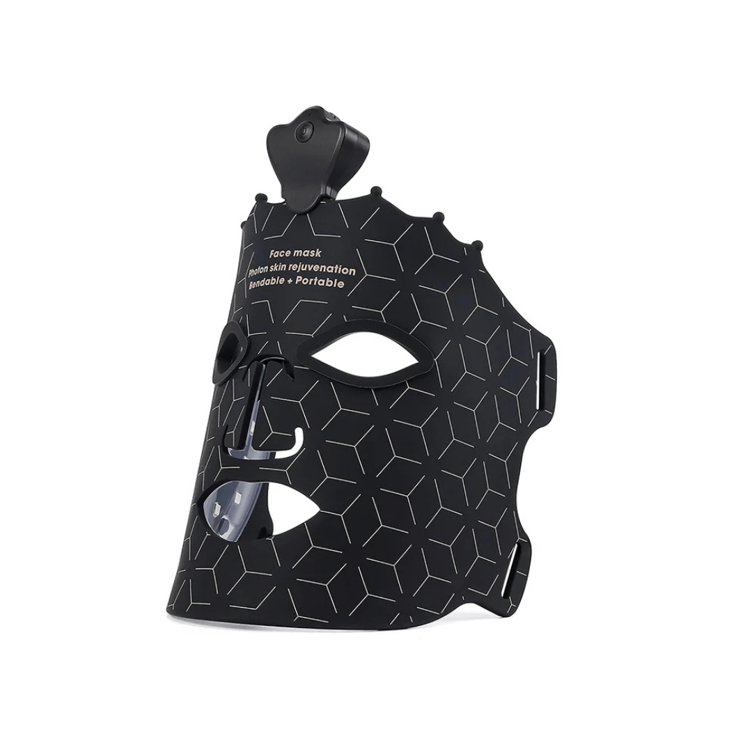 LumiSkin Pro - 7 - Farben LED Lichttherapie - Maske kabellos - gegen Akne, Falten & müde Haut - strafft & revitalisiert - Hautaufhellung, Anti - Aging, Hautreparatur & Aknepflege - épure paris