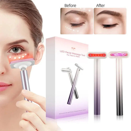 LumiStick Pro - LED & EMS Lichttherapiegerät - bekämpft dunkle Augenringe, Tränensäcke & feine Linien - épure paris