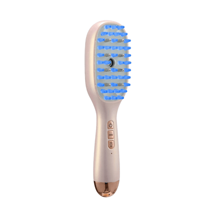 NovaHair Pro - EMS - Kopfhautbürste mit Lichttherapie & Öl - Applikator – regt Haarwuchs an, reduziert Haarausfall & fördert gesunde, kräftige Kopfhautpflege - épure paris