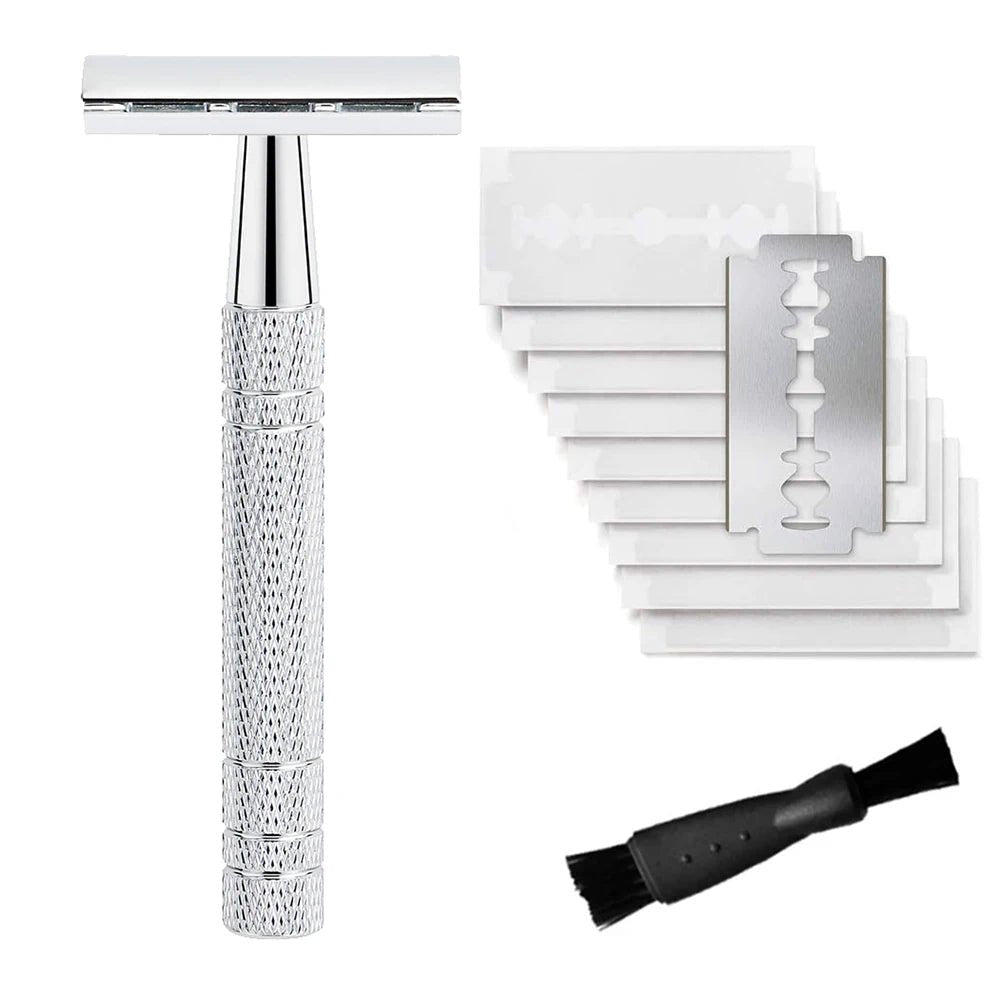 NovaShave - Rasierhobel aus Edelstahl - sicher, effektiv, hautschonend & nachhaltig - für Gesicht, Körper & Beine - épure paris