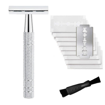NovaShave - Rasierhobel aus Edelstahl - sicher, effektiv, hautschonend & nachhaltig - für Gesicht, Körper & Beine - épure paris