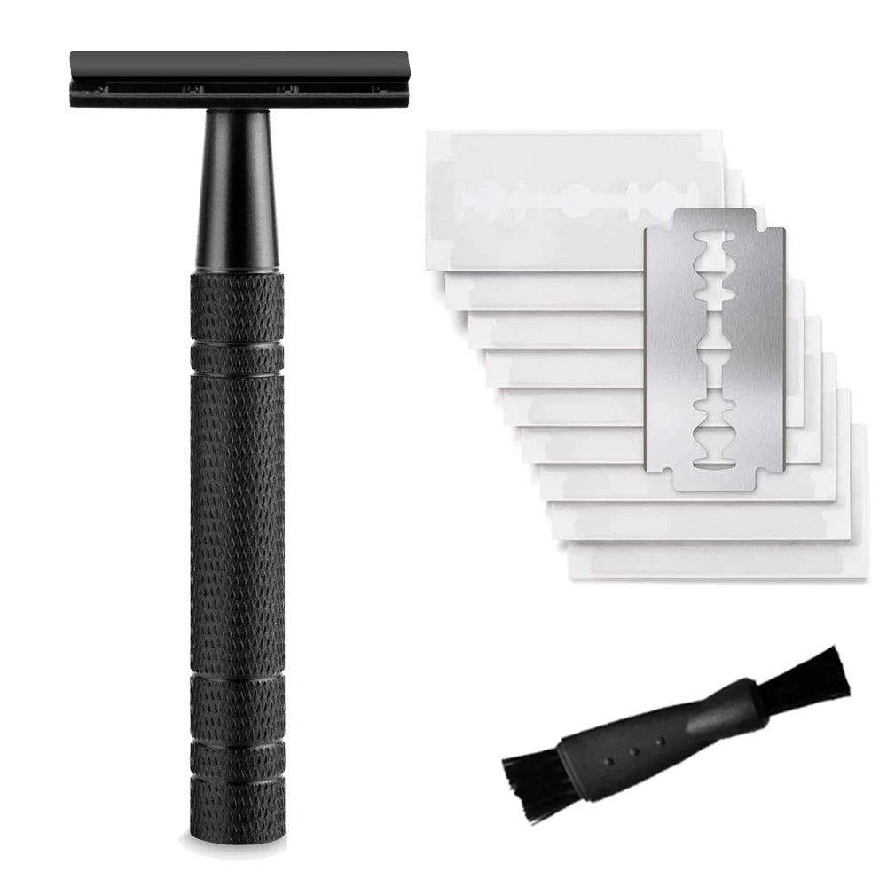 NovaShave - Rasierhobel aus Edelstahl - sicher, effektiv, hautschonend & nachhaltig - für Gesicht, Körper & Beine - épure paris