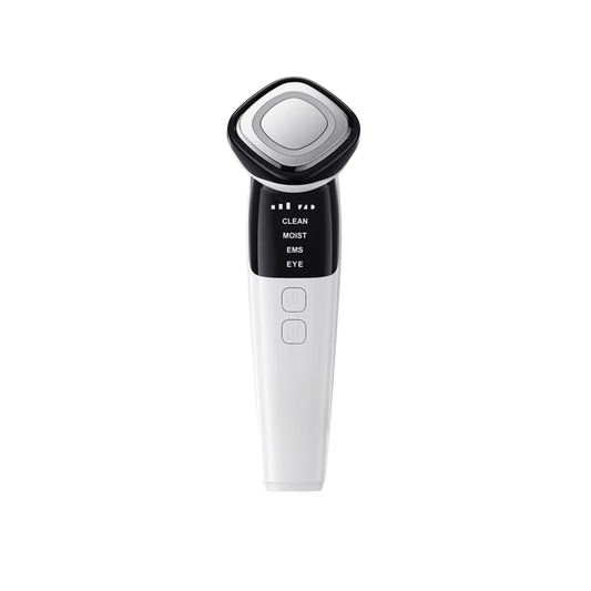PureGlow Lite – EMS & Vibrations - Gesichtspflegegerät für Hautstraffung & Augenlifting – Revitalisiert müde Haut & reinigt porentief - épure paris