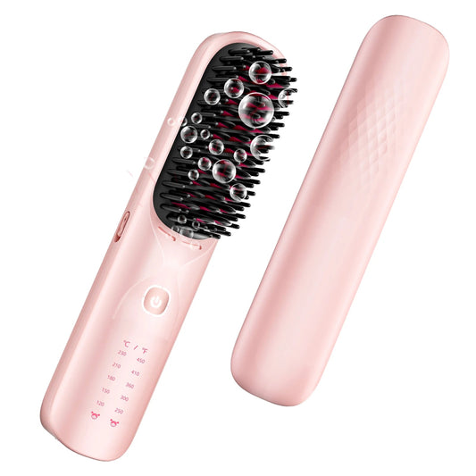 PureStyle Pro - kabelloser Haarglätter mit Ionen - Technologie & Akku - glattes Haar, seidige Längen, Finish, stark gegen Frizz & sanft zum Haar - zuhause oder unterwegs - épure paris