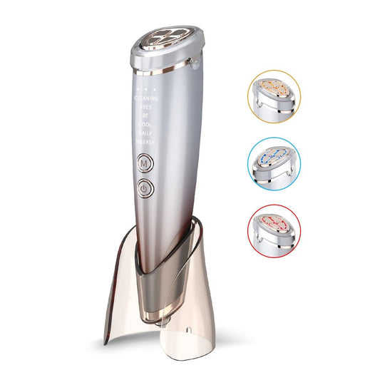 RadianceSkin Pro - EMS Hautstraffungsgerät mit Lichttherapie - straffere Haut, reduziert Falten, frischen Glow & jugendliches Aussehen - Anti - Aging - épure paris