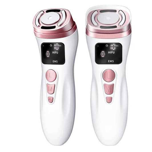 RejuGlow Pro - EMS & Mikrostrom Hautpflegegerät - effektive Hautstraffung, Anti - Aging, reduziert Mimikfalten & verbessert Hautelastizität - épure paris