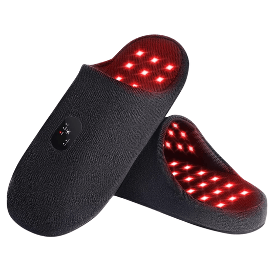 Rotlicht Slippers - stärkt die Fußgesundheit, reduziert Schmerzen und regeneriert durch Infrarotlicht - épure paris